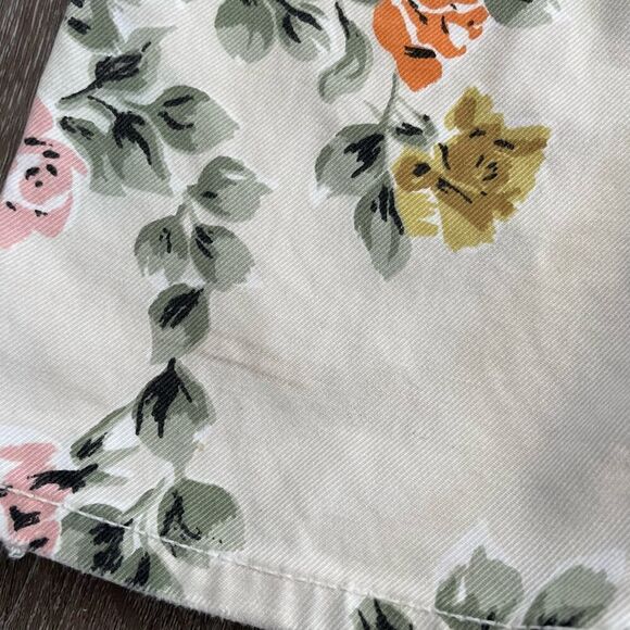 Citizens of Humanity Mandy High Waist Retro Slim Roll Up Floral Jeans - Size: 25 - Picture 11 of 14